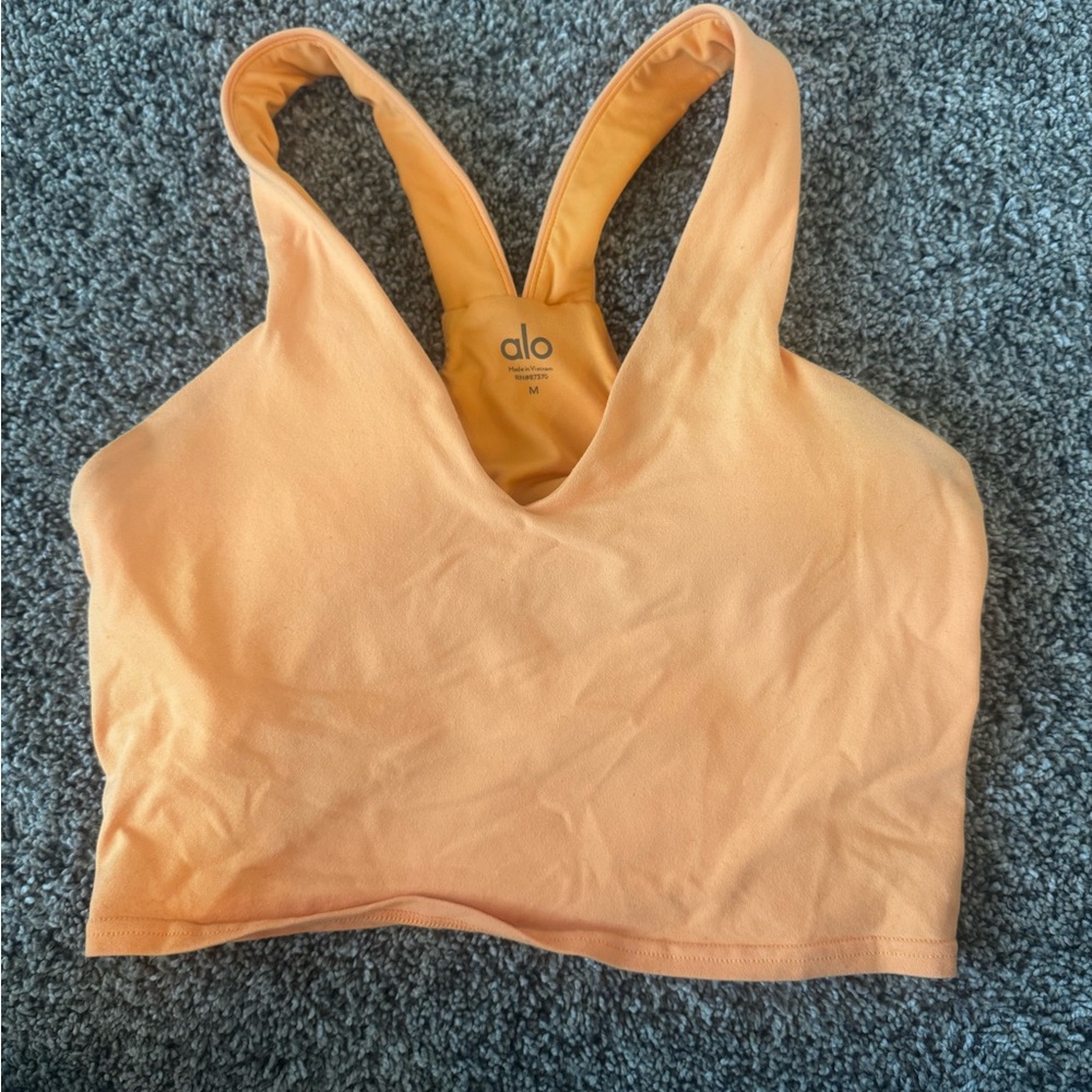ALO Yoga Orange Women's Top